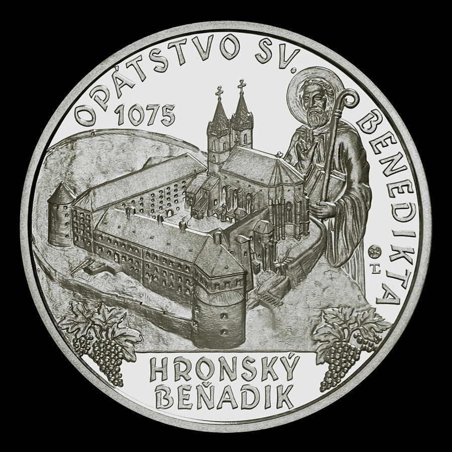 10 EURO/2025 - Benediktínske opátstvo v Hronskom Beňadiku - 950. výročie založenia